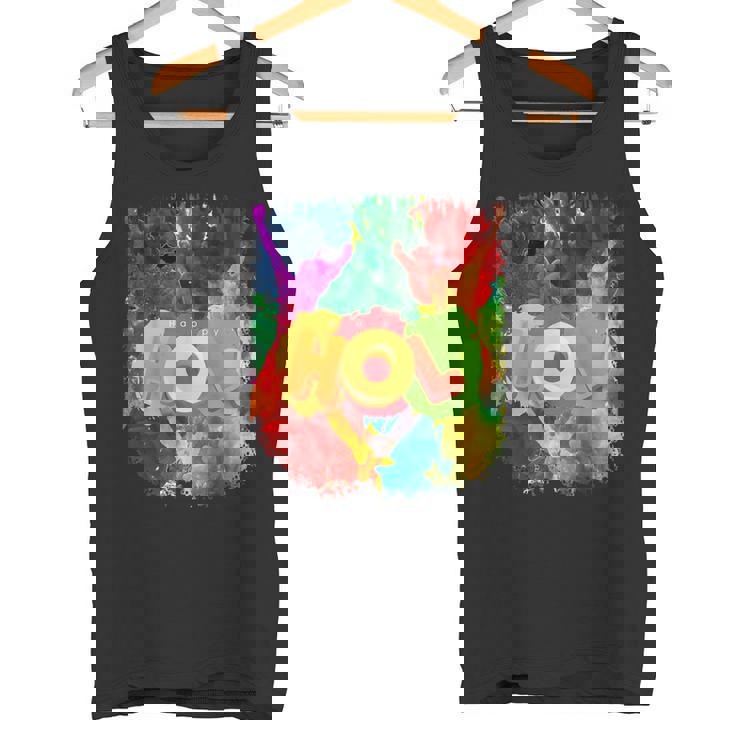 Color Mashup Wild Celebrations Happy Holi タンクトップ