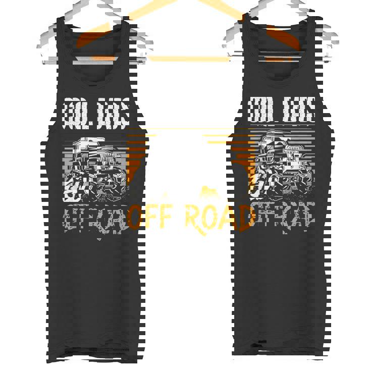 Cool Dads Go Off Road モトクロス レーシング クワッド オフロード レーシング タンクトップ