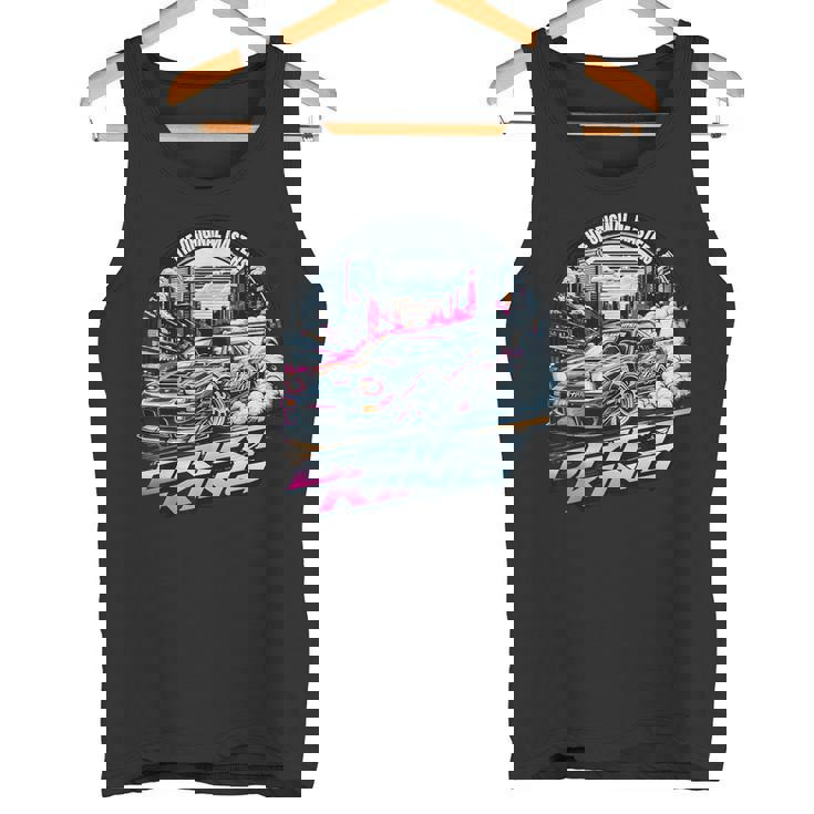 Cool Racing ビンテージ ジャパニーズjdm 東京ジャパン ドリフトレースカー タンクトップ