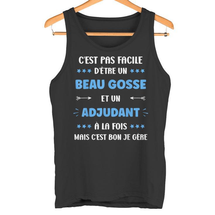 Départ Métieruper Adjudant Humour Beau Gosse Adjudant Débardeur e
