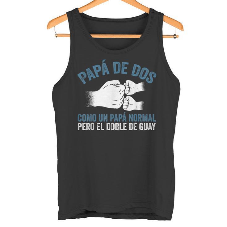 Día Del Padre Un Papá Normal Pero El Doble De Guay Camiseta sin mangas
