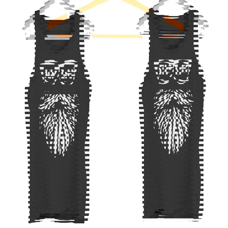 Dilf Life Divertente Regalo Umoristico Con Barba Per La Festa Del Papà Canotta