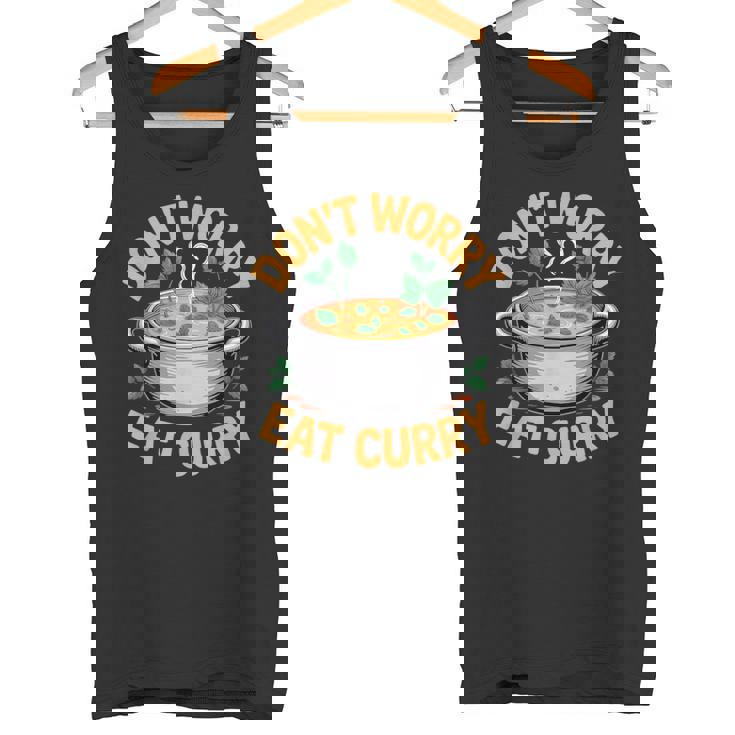 Don't Worry Eat カレー インド料理 タンクトップ