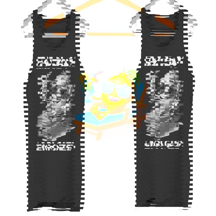 Easy Peasy レモンスクイーズ 長袖tシャツ タンクトップ