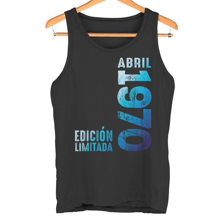 Edición Limitada Abril 1970 Retro 1970Intage 1970 Camiseta sin mangas