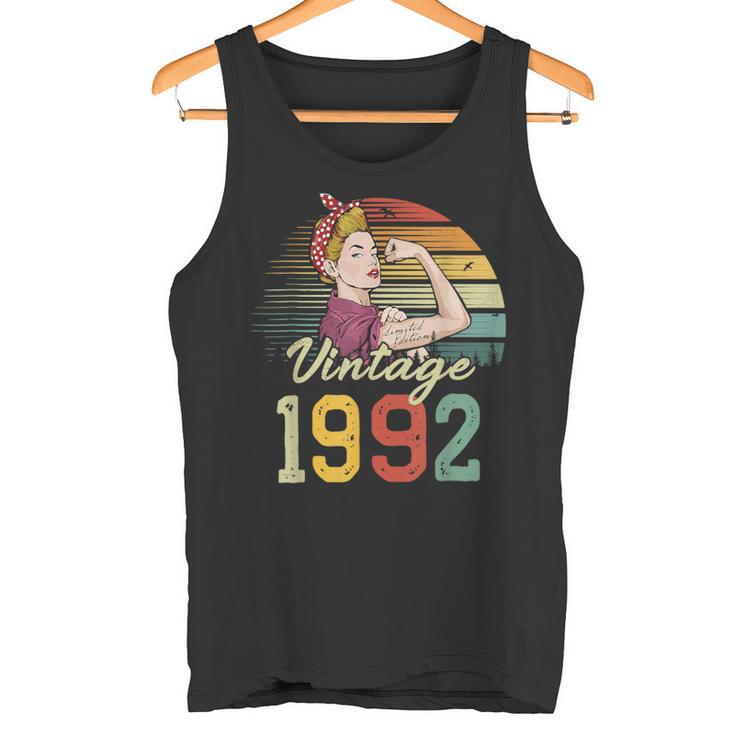 Edición Limitada De 34 Años 1992 -Intage 34 Cumpleaños Camiseta sin mangas