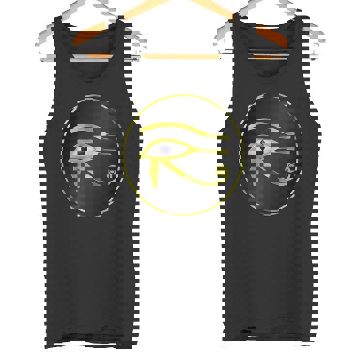 Egipcioun Dios Ra Ojo De Raímbolo Camiseta sin mangas