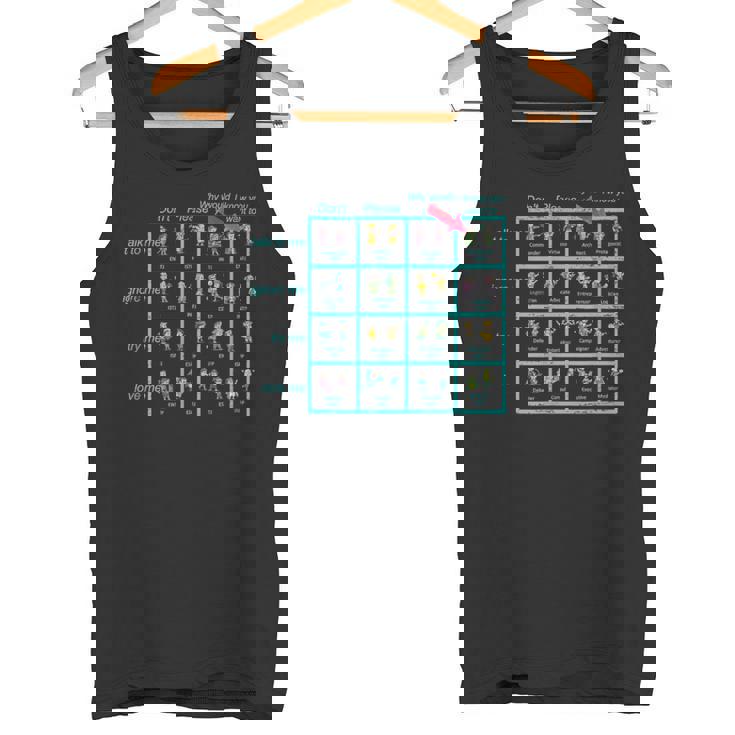 Enfj パーソナリティチャート インスピレーション グッズ タンクトップ