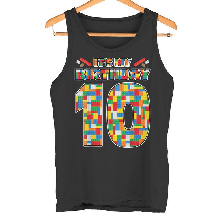 Es Mi Cumpleaños Número 10 10 Cumpleaños Camiseta sin mangas