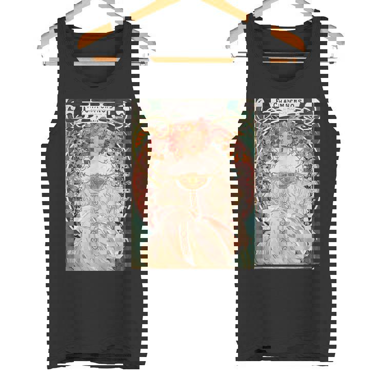 F Champenois Imprimeur-Editeur By Alphonse Mucha タンクトップ