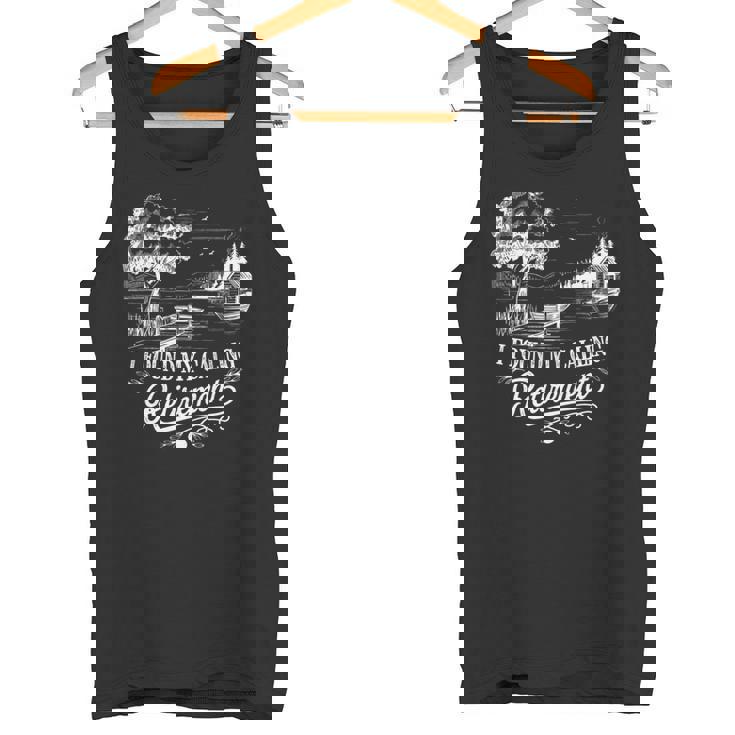 I Found My Calling Retirement ユーモア 退職者 シニア 長袖tシャツ タンクトップ