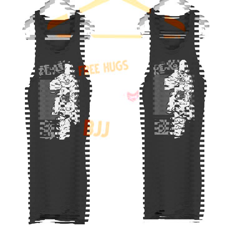 Free Hugs ブラジリアン柔術 Bjj 格闘技 面白い総合格闘技 タンクトップ