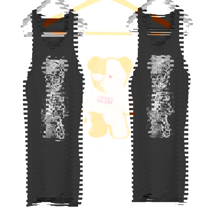 Future Is Now テディベアロボット タンクトップ