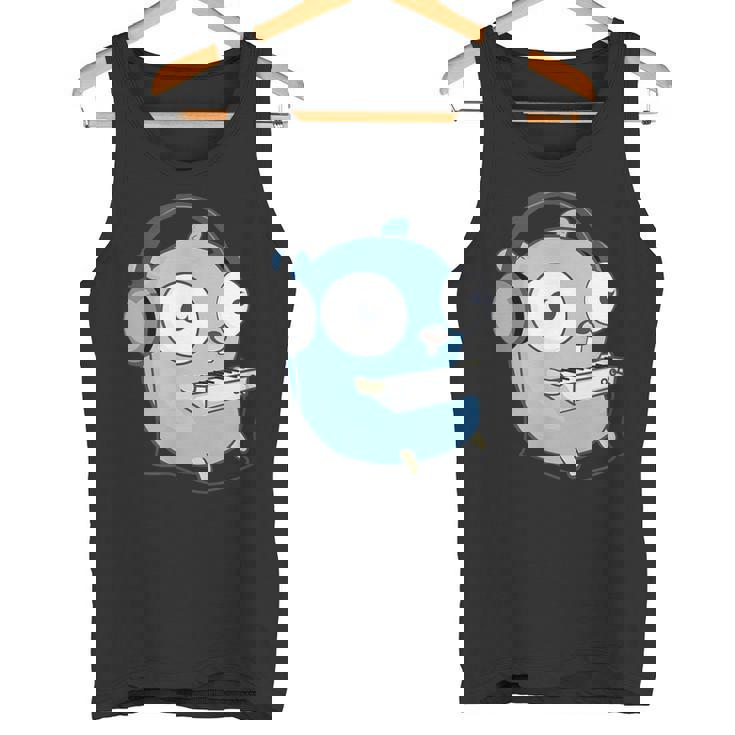 Go Developer Golang Music Goper タンクトップ