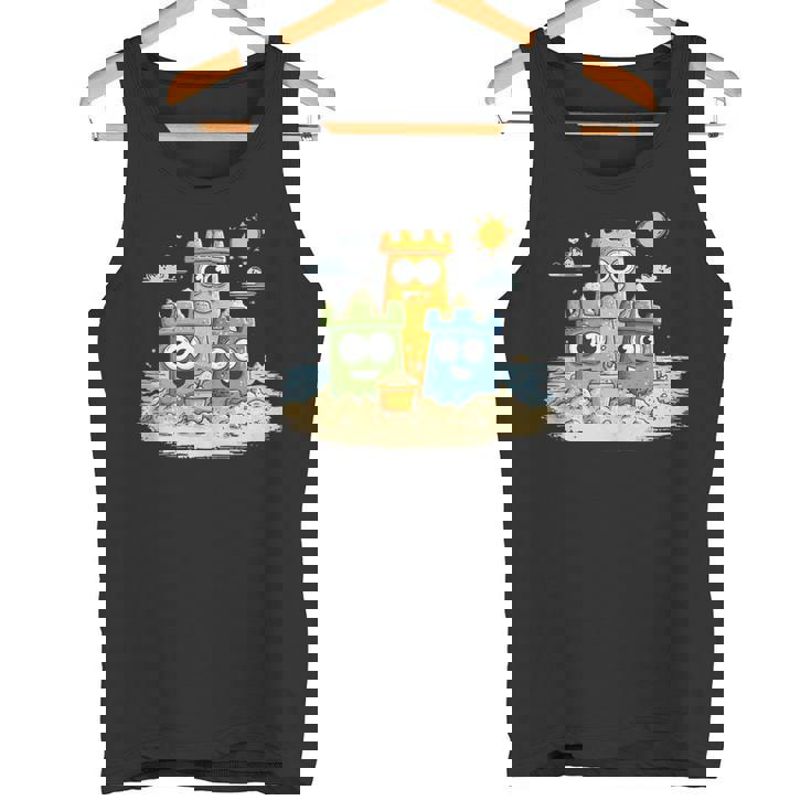Happy Sandcastle Family Sunshine Day Tank Top Tank Top