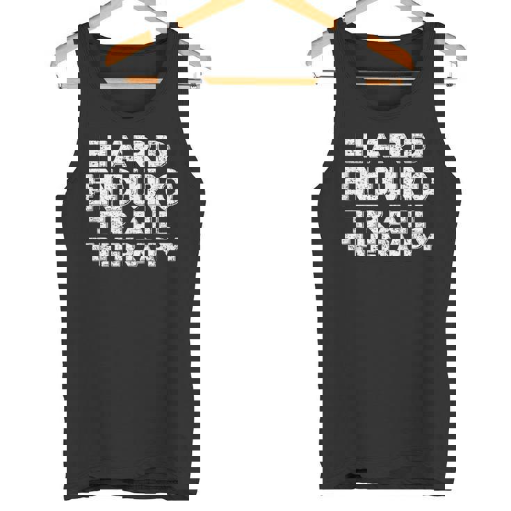 Hard Enduro Trail Therapy Motorcycle Motorsport Dirt Bike Tank Top Tank Top