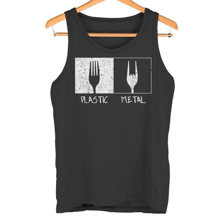 Horquillas De Metal De Plástico Camiseta sin mangas