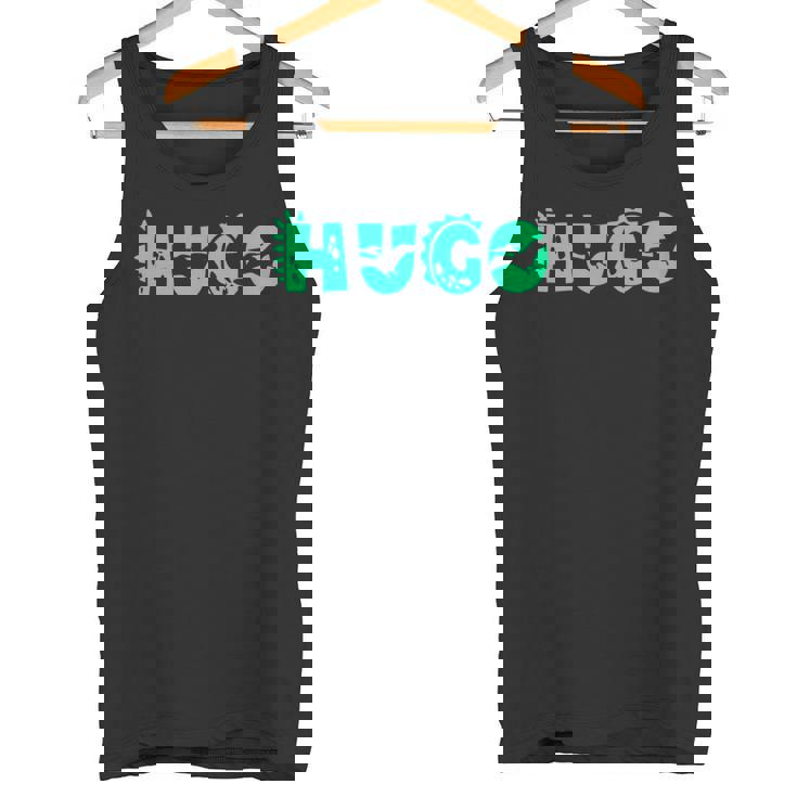 Hugo パーソナライズ ボーイズ 恐竜レックス キュート カスタム タンクトップ