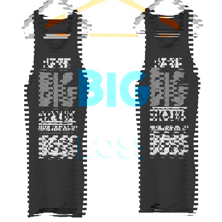 I'm The Big Brother Makes Me The Boss Pregnancy タンクトップ