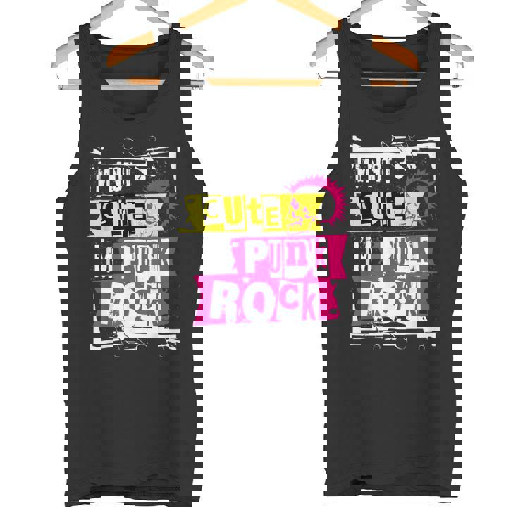 I'm Not Cute I'm Punk Rock パンクロッカー用 タンクトップ