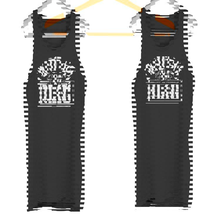 I'm Not Fat I'm Bulking Cheat Day ワークアウト ジム フィットネス タンクトップ