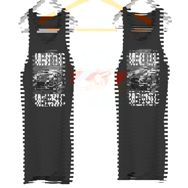 I'm Not Old I'm Classic レトロ フォード シェルビー コブラ マッスルカー タンクトップ