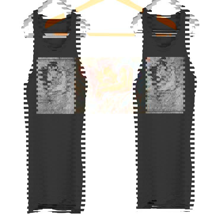 In Bed The Kiss アンリ・ド・トゥールーズロートレック Lgbtq アート タンクトップ