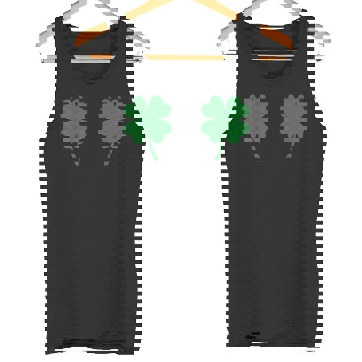 Irlandesa Del Día Dean Patricio Del Pecho Del Trébol Paddyaint Camiseta sin mangas