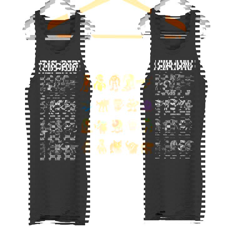 Italian Brainrot 面白いイタリアンブレインロットミームキャラクタ 長袖tシャツ タンクトップ