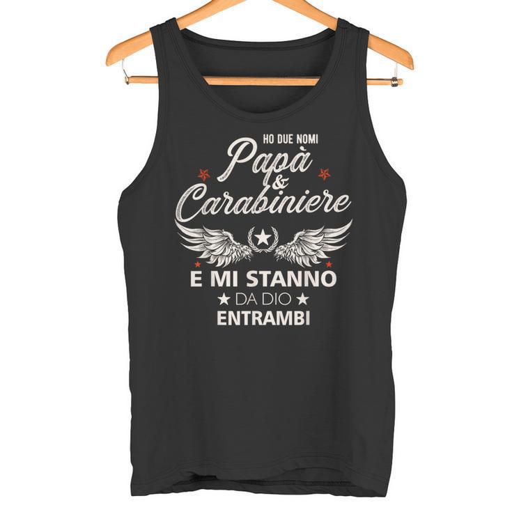 Italiano Papa Carabiniere Festa Del Papà Regalo Italiano Canotta