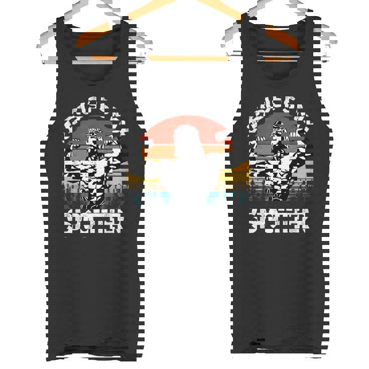 Jesus Is Mypotter ファニー ワークアウト 宗教 クリスチャン ジム タンクトップ