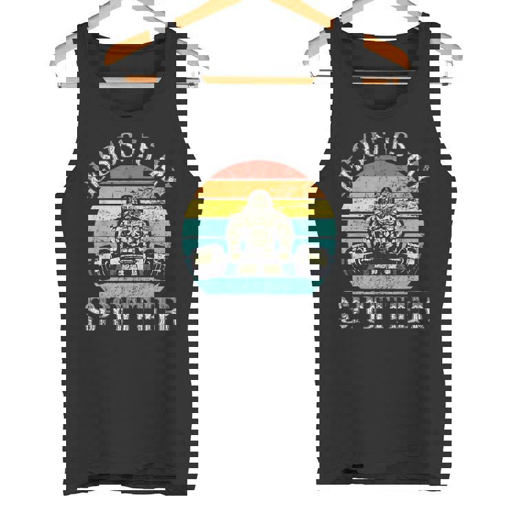 Jesus Is Mypotter レトロ ウェイトリフティング ジム フィットネス ワークアウト タンクトップ