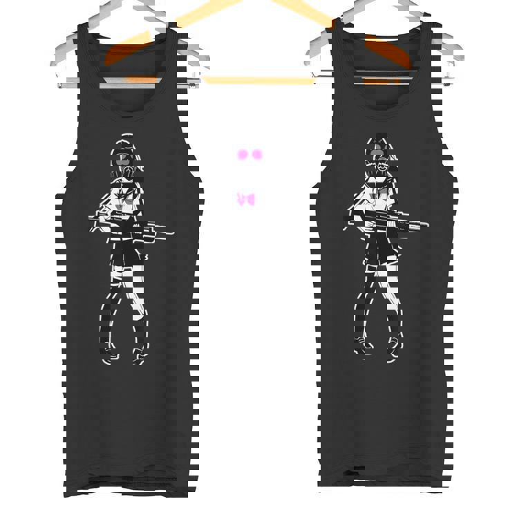 Jun-T-0003-ガスマスクガール タンクトップ