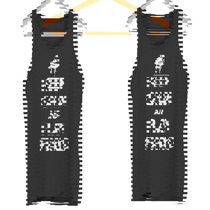 Keep Calm Piano Débardeur e