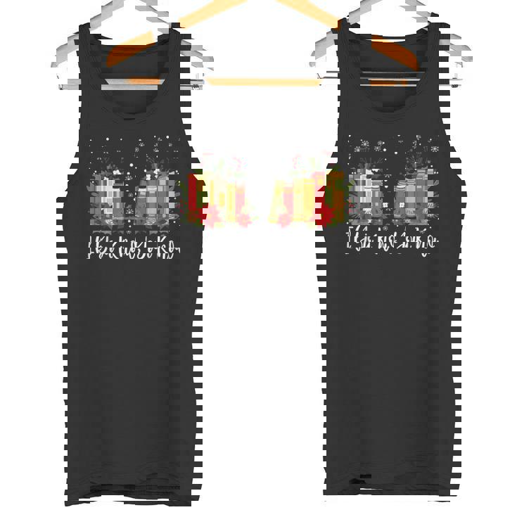 If You Know You Know 6 7 Reading Books Christmas Tank Top