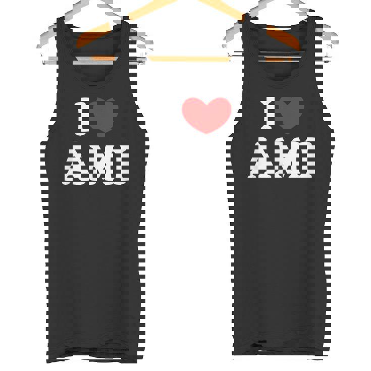 I Love Ami 私は愛する Ami タンクトップ