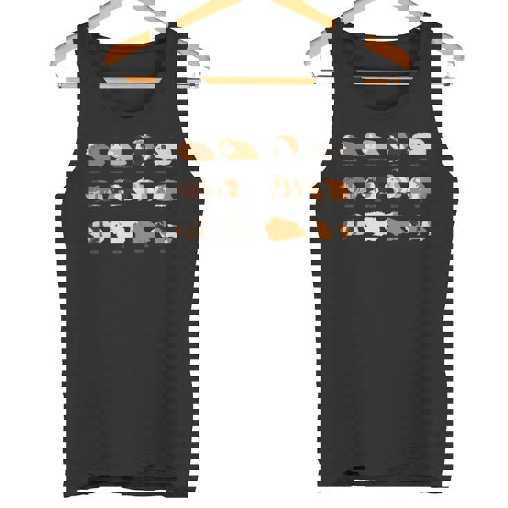 I Love Guinea Pig モルモット種tシャツ 長袖tシャツ タンクトップ