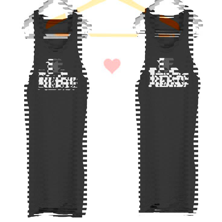 I Love Heart チャーハン タンクトップ