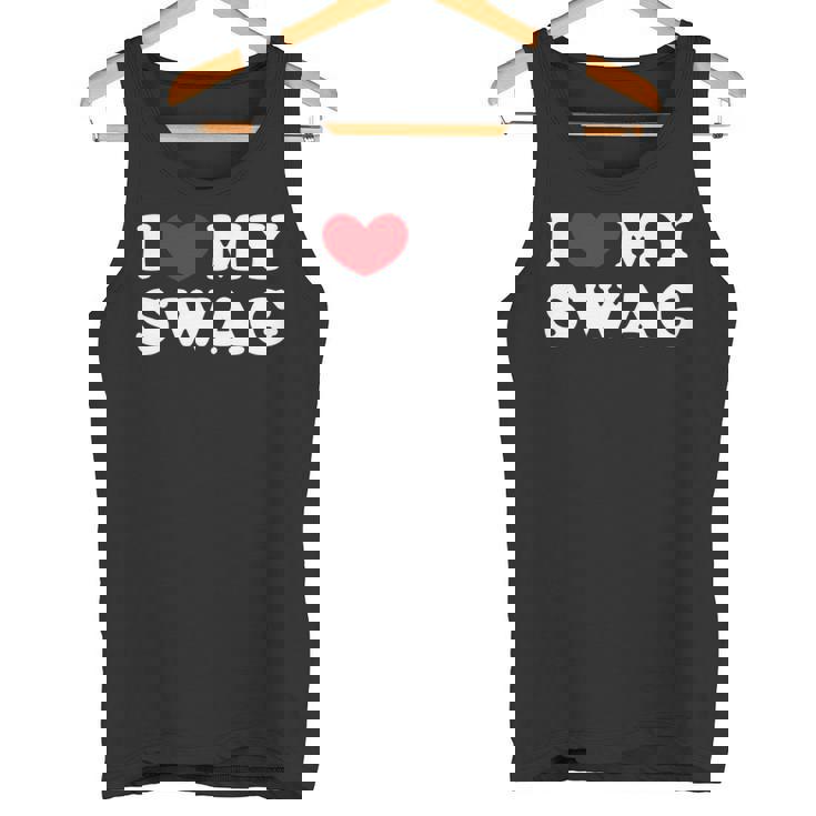 I Love Mywag アイ・ラブ・マイ・スワッグ、アイ・ハート・マイ・スワッグ 長袖tシャツ タンクトップ