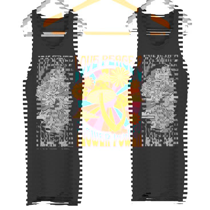 Love Peace ヒッピーコスチューム 60年代 70年代 フラワーフェスティバル衣装 タンクトップ