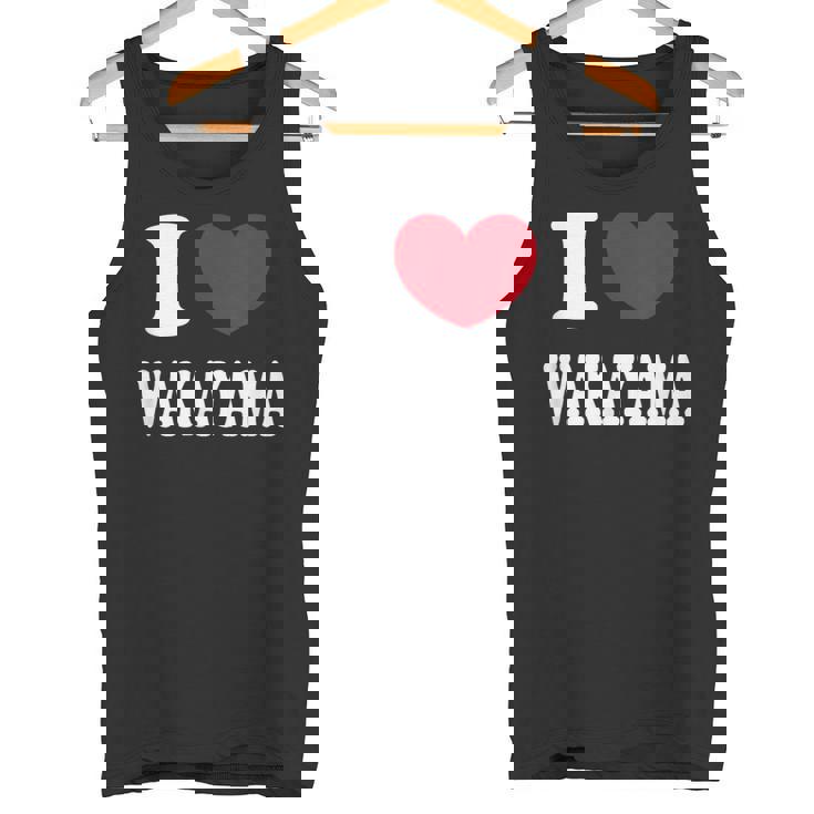 I Love Wakayama 和歌山が大好きです タンクトップ