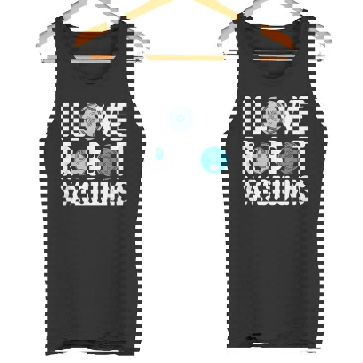 I Love ロボット掃除機 ロボット・フーバー ロボット・フーバー タンクトップ