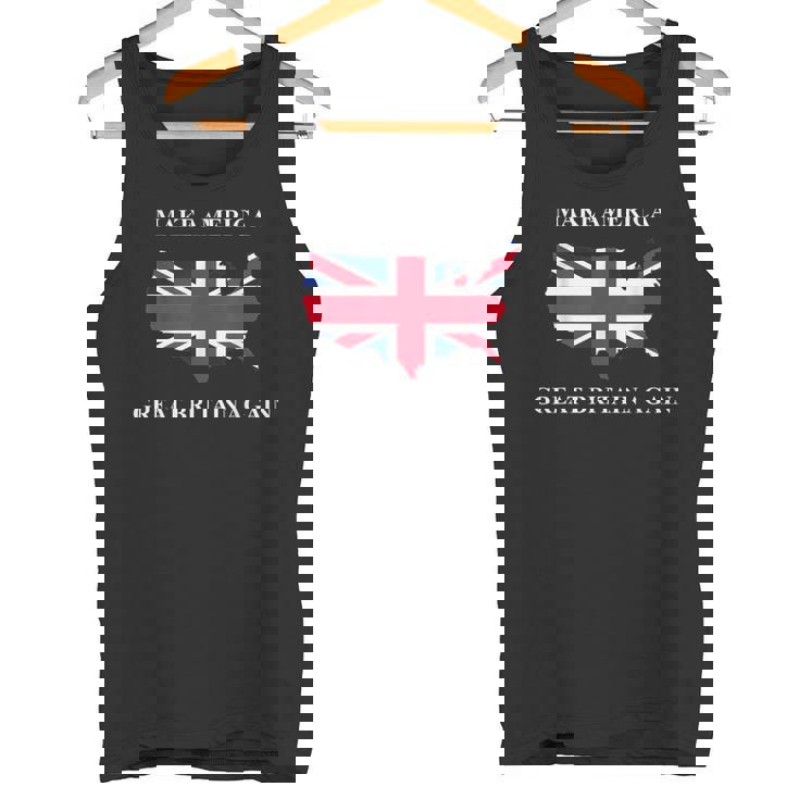 Make America Great Britain Again ドナルド・トランプ 面白いシャツ タンクトップ