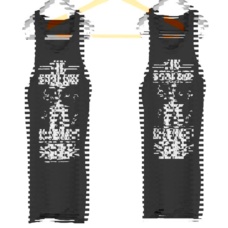 Marching Band Keeping It Saxy Saxophone Section Leader Tank Top Tank Top