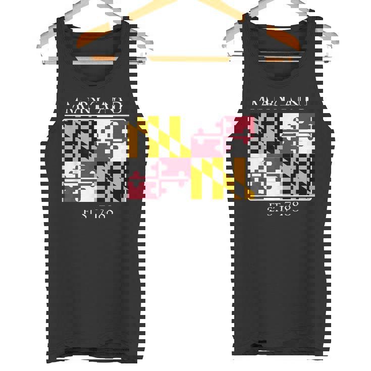 Maryland Flag 7Th Ustate 1788 Maryland Native タンクトップ