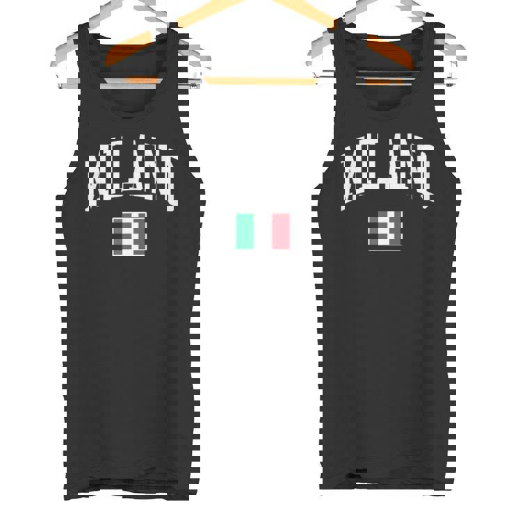 Milano Italia Flag Of Italy Classic タンクトップ