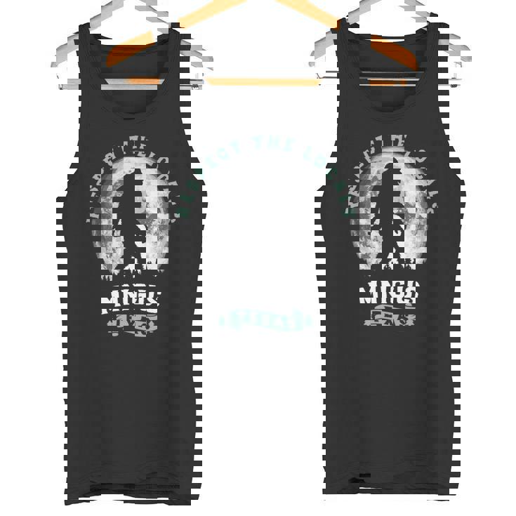 Mingus Texas Bigfoot Night Walk Retro Moon 長袖tシャツ タンクトップ