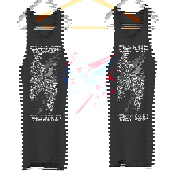 Motocross Papà Figlio Padre Enduro Moto Canotta