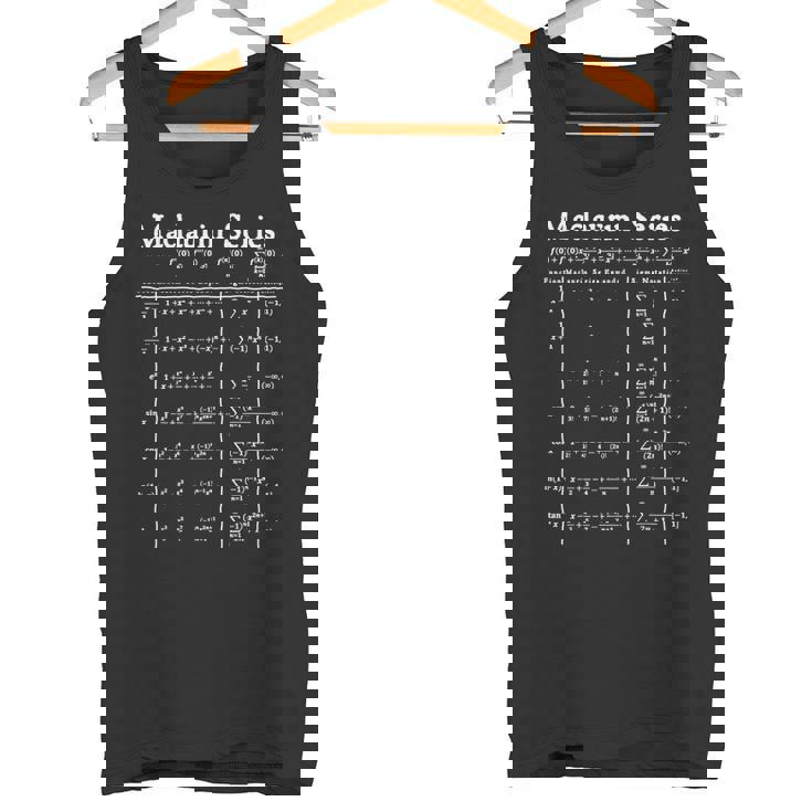 Nerdy マクラリンシリーズ 微積分数学先生 タンクトップ