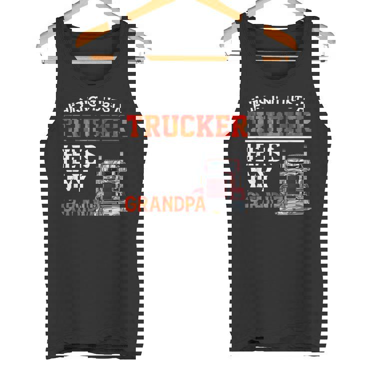 No Esolo Un Camionero Es Divertido El Día Del Padre De Mi Abuelo Camiseta sin mangas